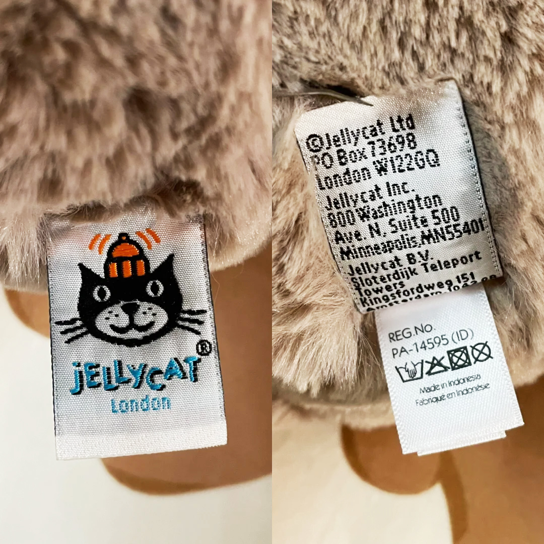Woven Label for custom plushie