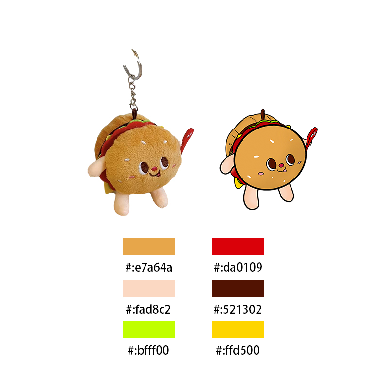 Plush Toy Keychain Custom